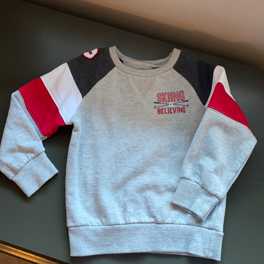 Harley Christmas ski sweatshirt